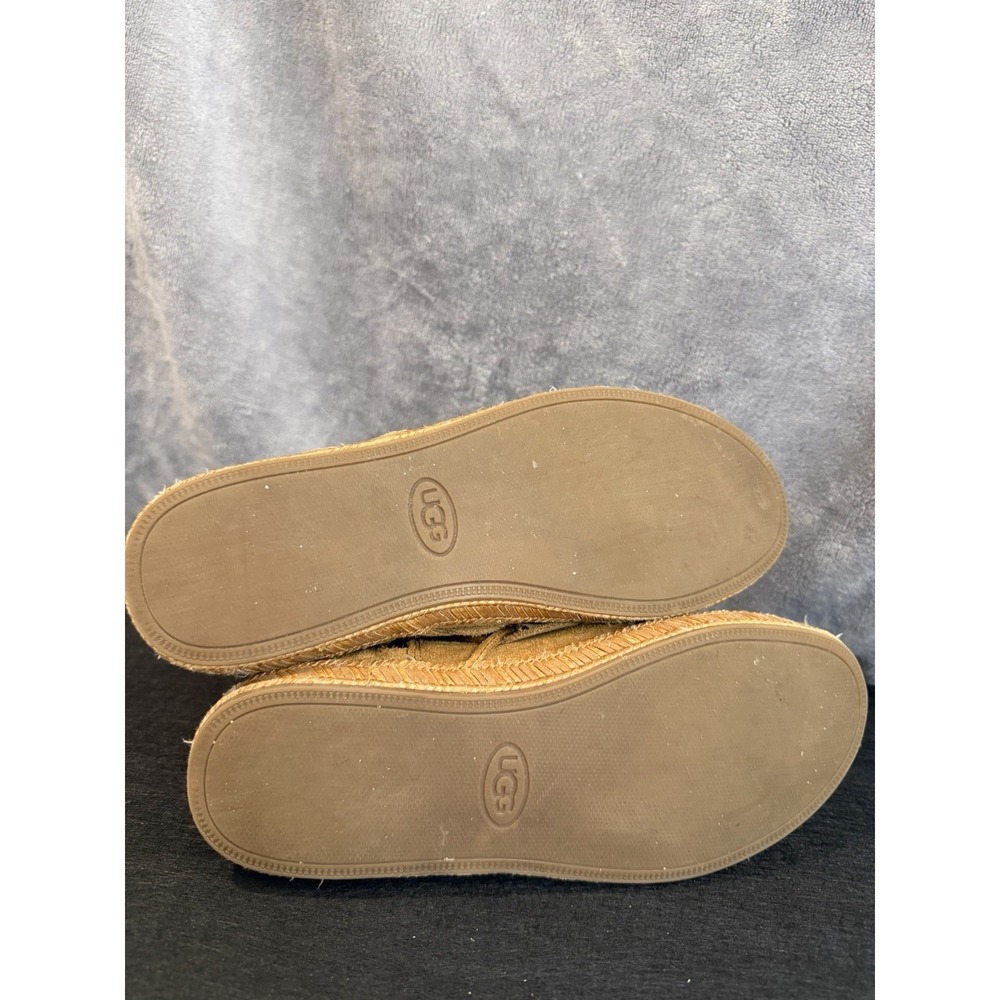 UGG Women's Reid Suede Leather Moccasin Booties, Size 7.5 - Picture 7 of 11